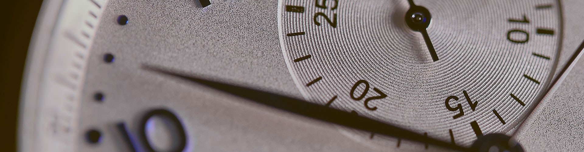 close up image of a clockface