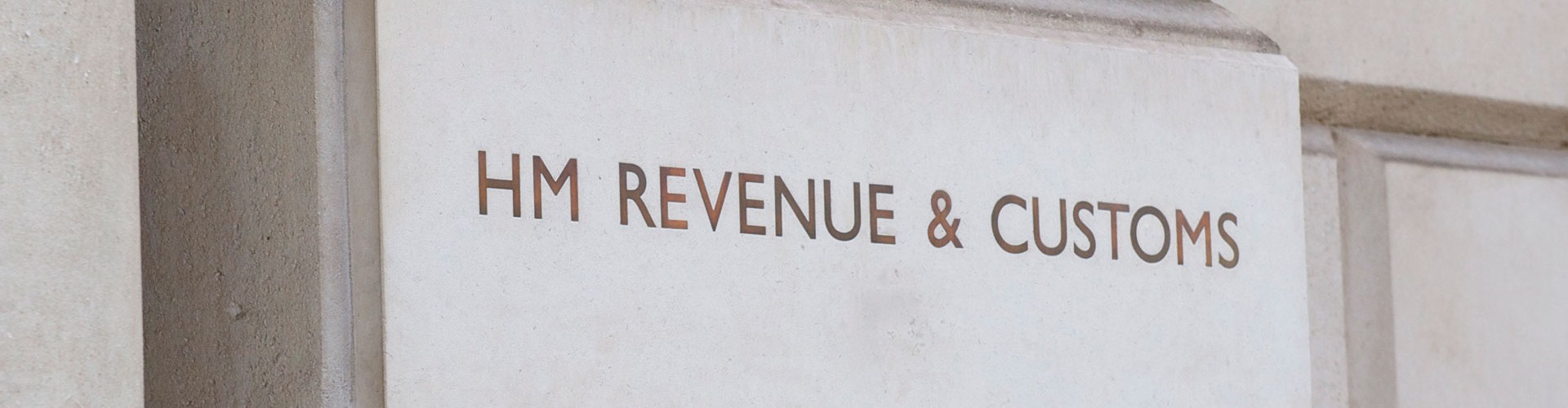 HMRC sign