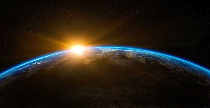 earth from space