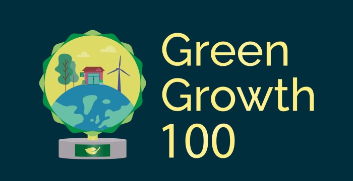 Green Growth top 100 graphic 