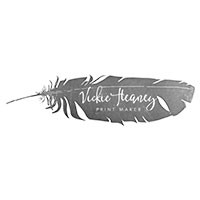 Vickie Heaney feather logo 